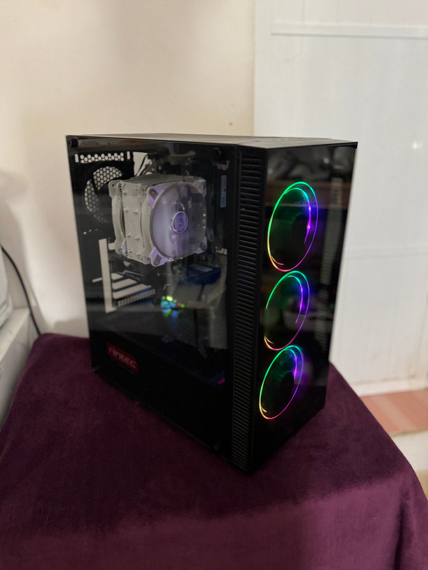 سیستم گیمینگ و اداری FRIENDLY | کیس Arad RGB Mid Tower | گرافیک RX 580 8GB | پردازنده Intel Core i5‑6500 | رم 16GB DDR4 | حافظه SSD 128GB + HDD 500GB | پاور 350W | خنککننده ICE EDGE MINI FS V2.0