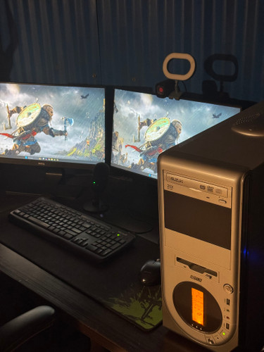 کامپیوتر اقتصادی گیمینگ Class AC | سیستم AMD + NVIDIA اورهال و بازسازیشده | قطعات کارکرده | مناسب بازیهای کلاسیک و قدیمی + کاربری سبک و خانگی | AMD Athlon X2 7450 | ASUS GeForce GT 210 | RAM 4GB Kingston DDR2 | HDD Western Digital Blue 160GB