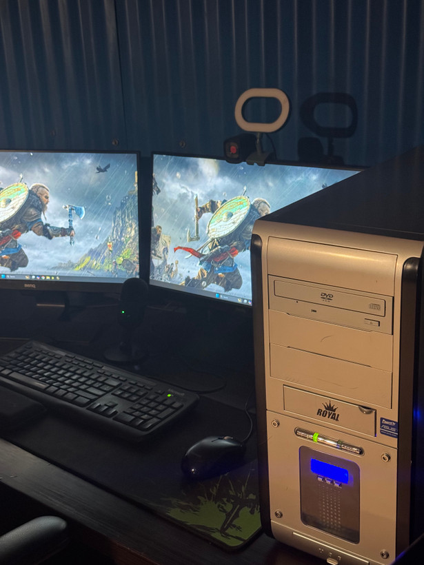 کامپیوتر اقتصادی گیمینگ Class AD | سیستم AMD + NVIDIA اورهال و بازسازیشده | قطعات کارکرده | مناسب بازیهای کلاسیک و قدیمی + Retro Gaming و کاربری سبک | AMD Athlon 64 3500+ | NVIDIA GeForce GT 210 | HDD Maxtor 160GB | Windows 7